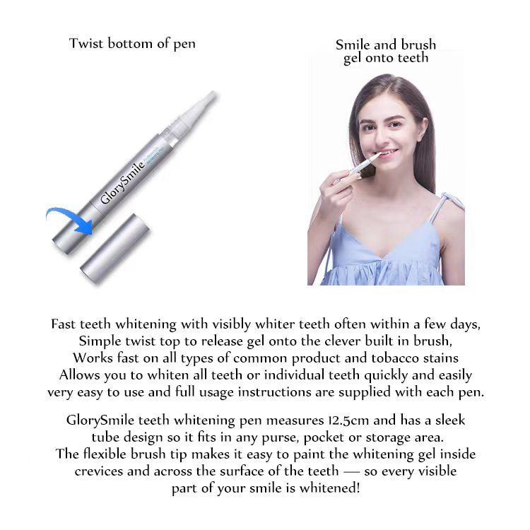 GROLY SMILE 32 LED Dual-Light Rechargeable Teeth Whitening Kit Wireless With 3 Whitening Gel/ Led Pemutih Gigi Set