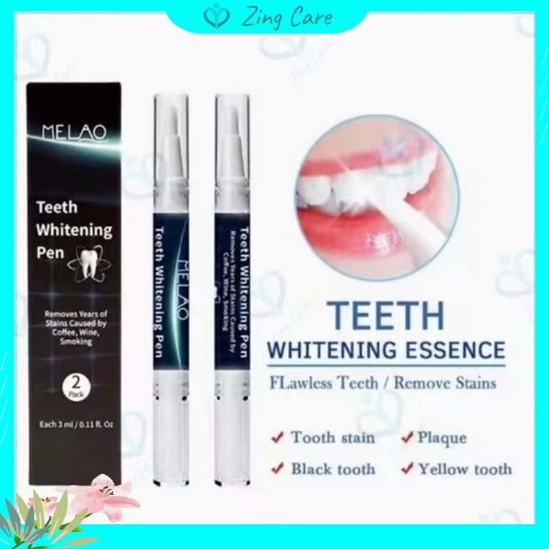 MELAO Teeth Whitening Gel Pen Yellow Teeth Dental Plaque Brighten Teeth Oral Care  Tooth Cleaning