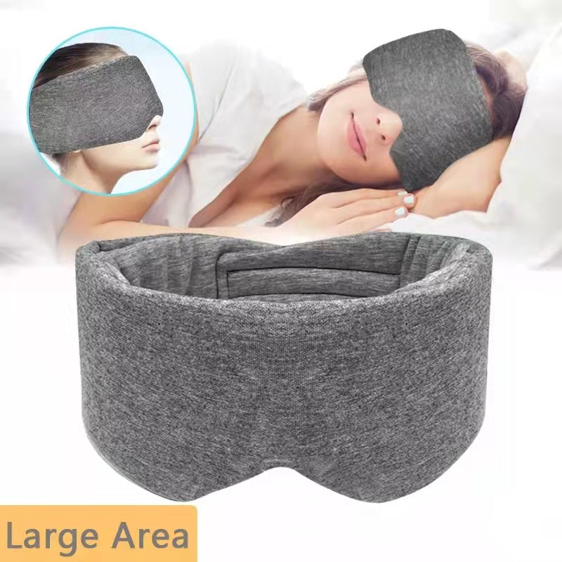 Cotton Silk Sleep Mask Blindfold Eye Cover Eye Patch Women Men Soft Portable Blindfold Travel Eyepatch Sleeping