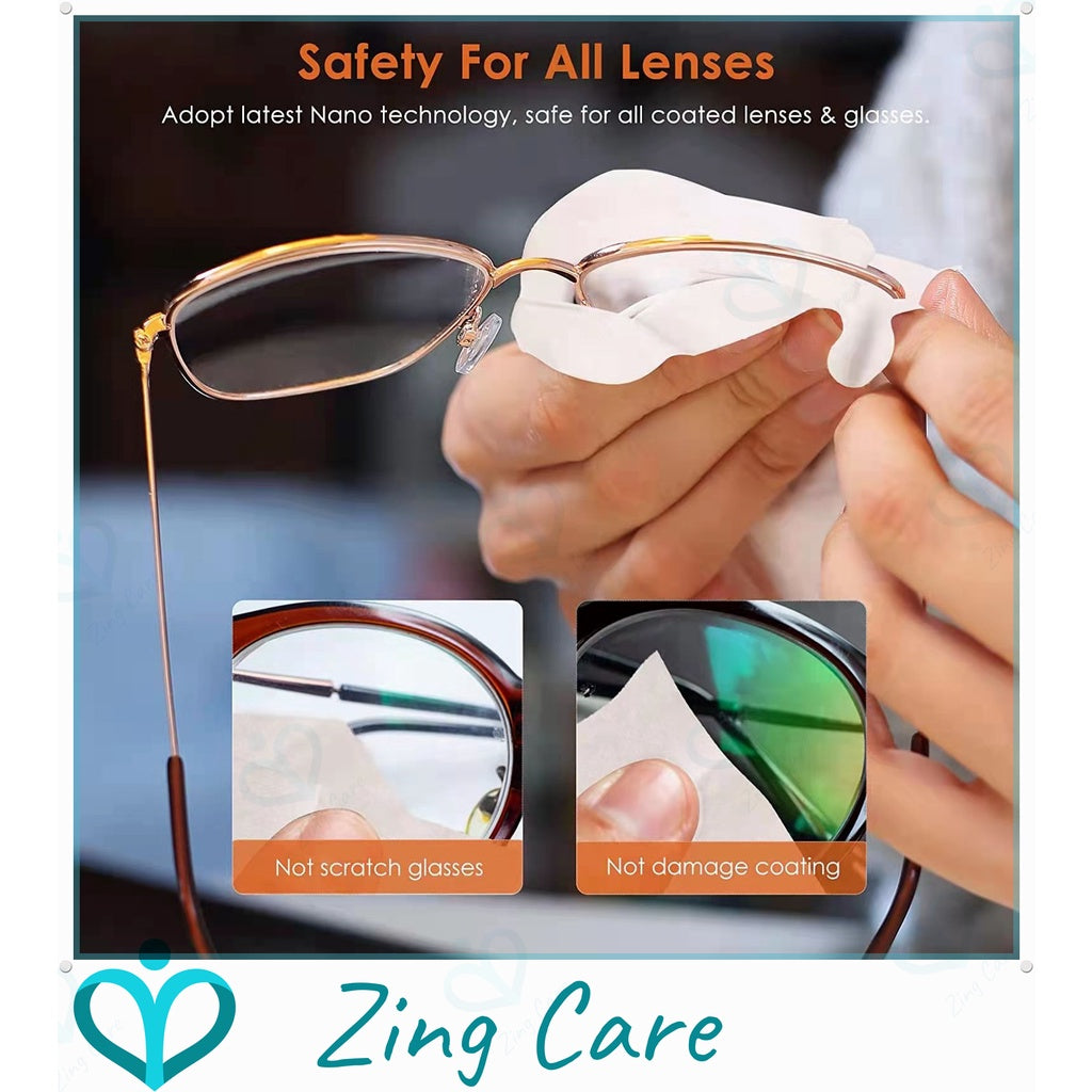 30Pcs Japanese Glasses Anti-Fog Wipes Disposable Cleaning Paper Eye Lens Mobile Phone Screen Artifact Cleaning Paper