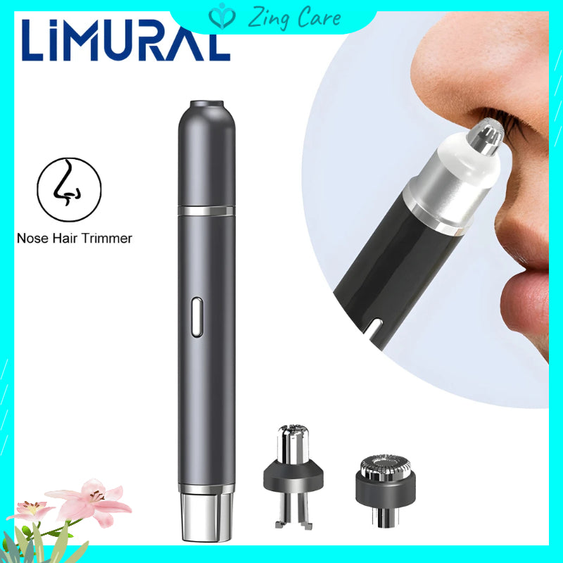 Ear and Nose Trimmer 2 In 1 Electric Shaver for Men Beard Trimmer Facial Grooming Kit