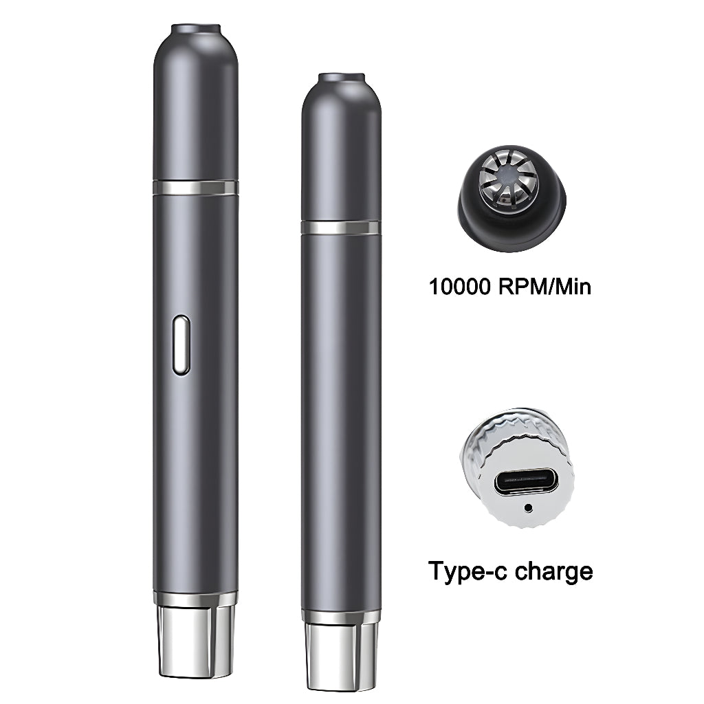 Ear and Nose Trimmer 2 In 1 Electric Shaver for Men Beard Trimmer Facial Grooming Kit