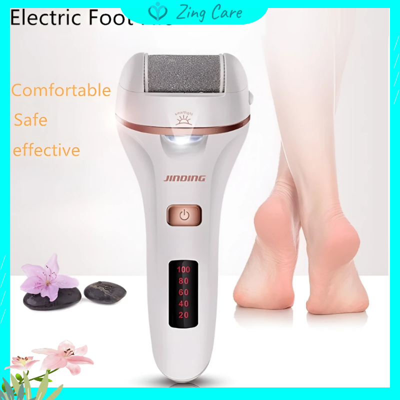 Electric Foot File Callus Remover Machine Pedicure Device Rechargeable Feet Care Tool For Heels Dead Skin