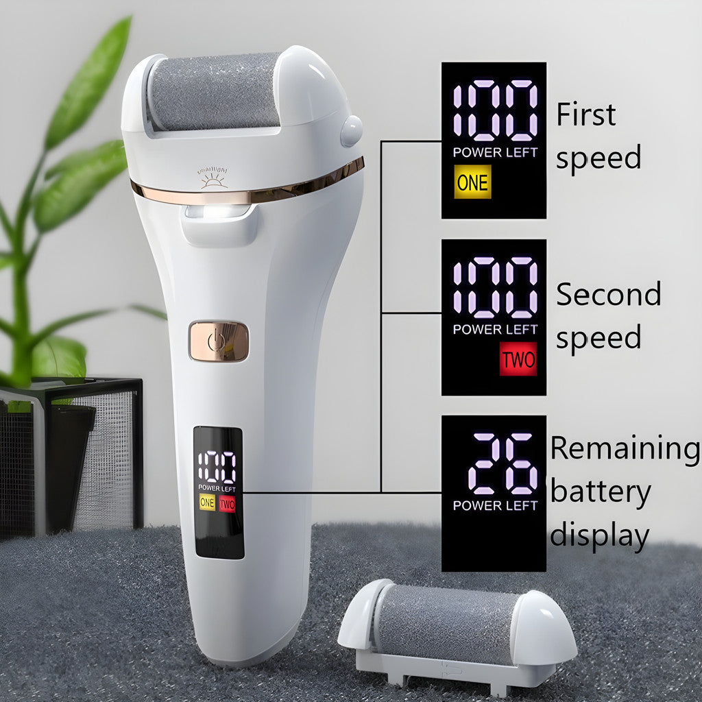 Electric Foot File Callus Remover Machine Pedicure Device Rechargeable Feet Care Tool For Heels Dead Skin