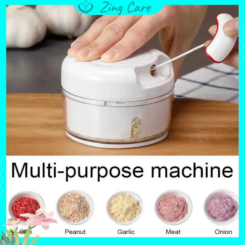 Manual Garlic Masher Press Hand Pull Type Garlic Blender Chili Vegetables Meat Grinder Kitchen Gadgets Cooking