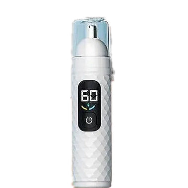 Electric Nose Hair Trimmer for Men & Women | Portable Rechargeable Grooming Tool with LED Display | 3D Arched Blade & Hi