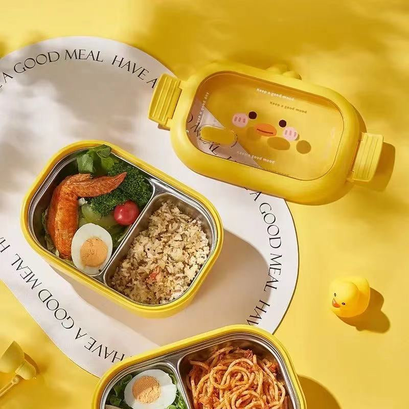 Food Container Lunch Box for Food 304 Stainless Steel Thermal Lunchbox Portable Kids Bento Box