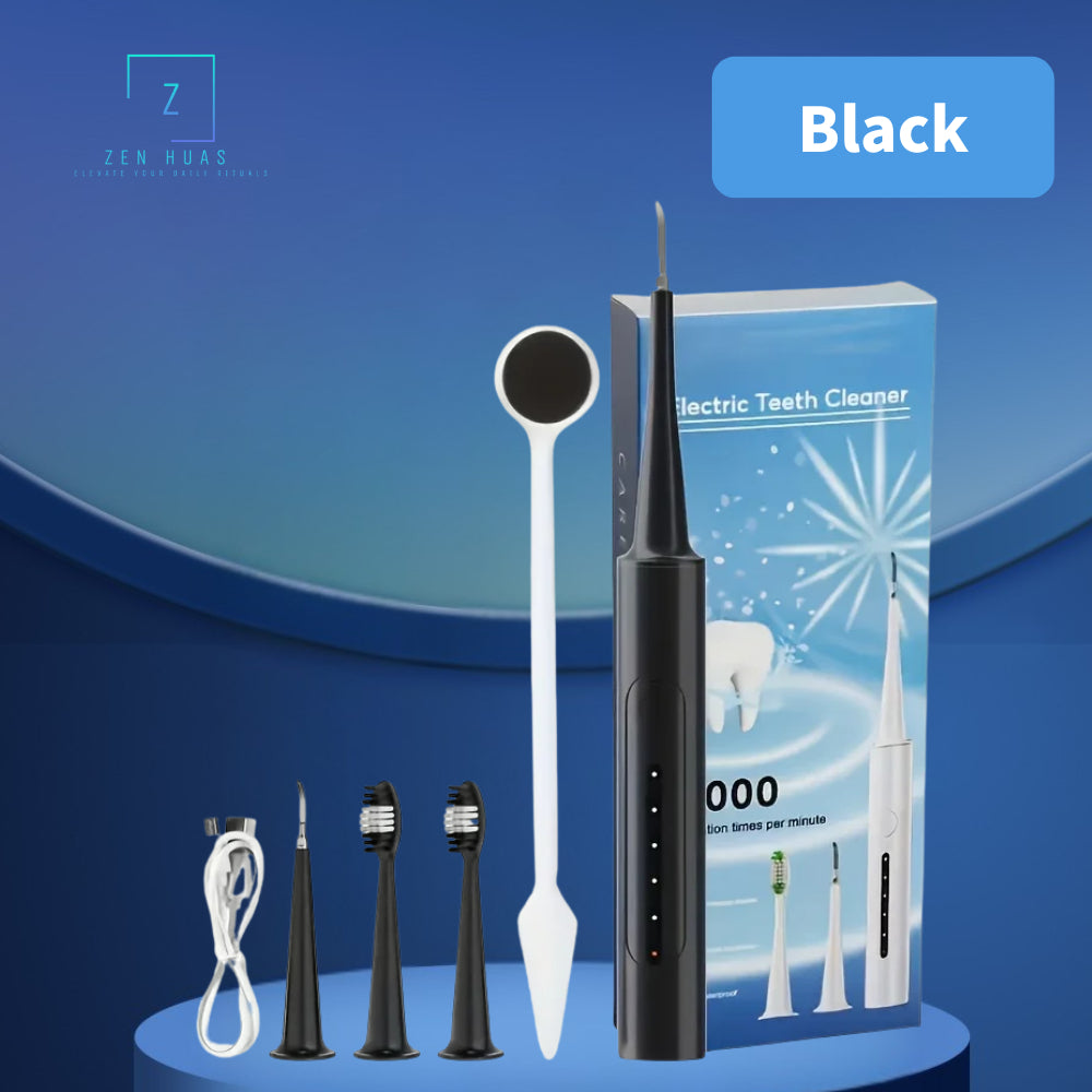 Electric Teeth Cleaner Dental Plaque Remover | 5 Modes Ultrasonic Oral Care Device | Alat Pembersih Karang Gigi Elektrik