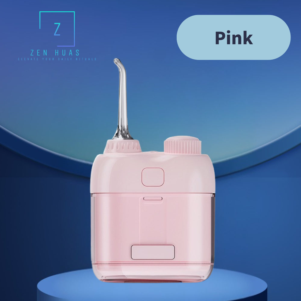 Mini Cordless Water Flosser – Portable Dental Oral Irrigator, Deep Cleaning 2–140PSI Jet, Gum Care & Travel-Friendly